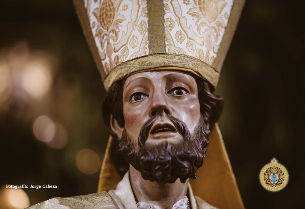 Horario e Itinerario Procesión del Señor San Blas desde San Mateo. Jerez de la Frontera 11 de Febrero del 2024